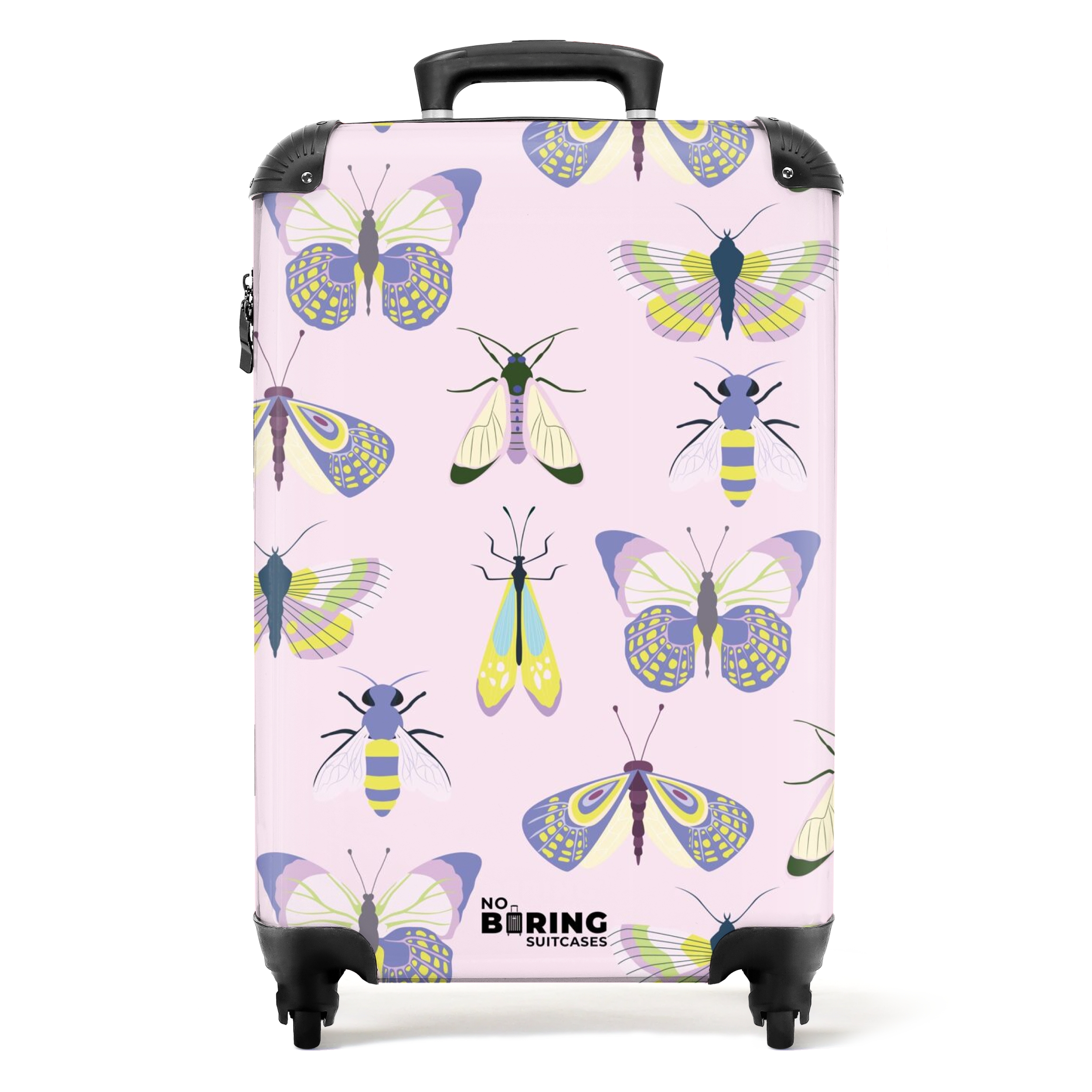 Koffer - Summer memories - Vlinder en insectenpatroon