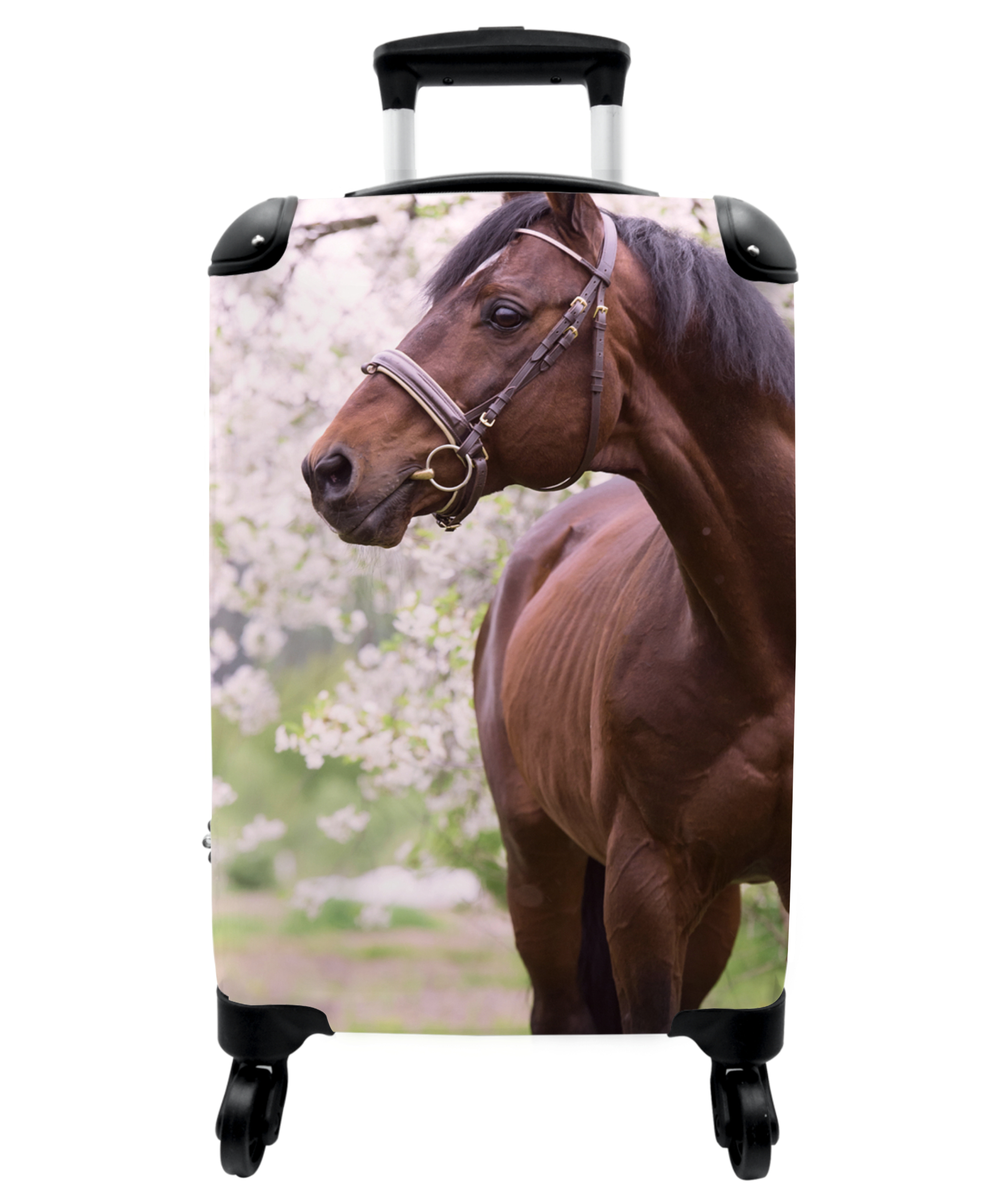 Koffer - Paard - Sakura - Bloesem - Portret - Kind-1