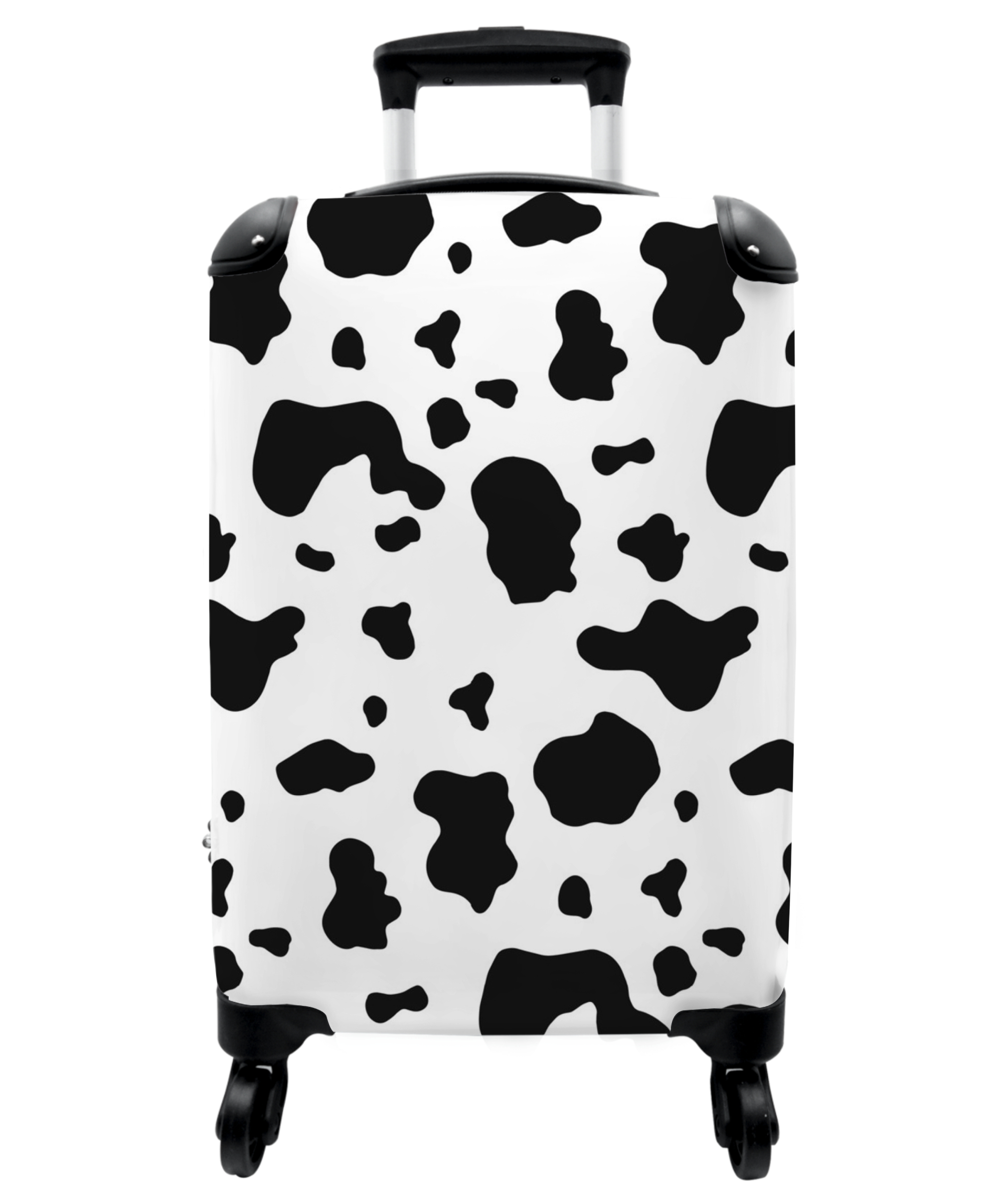 Koffer - Dierenprint - Koe - Zwart wit - Design