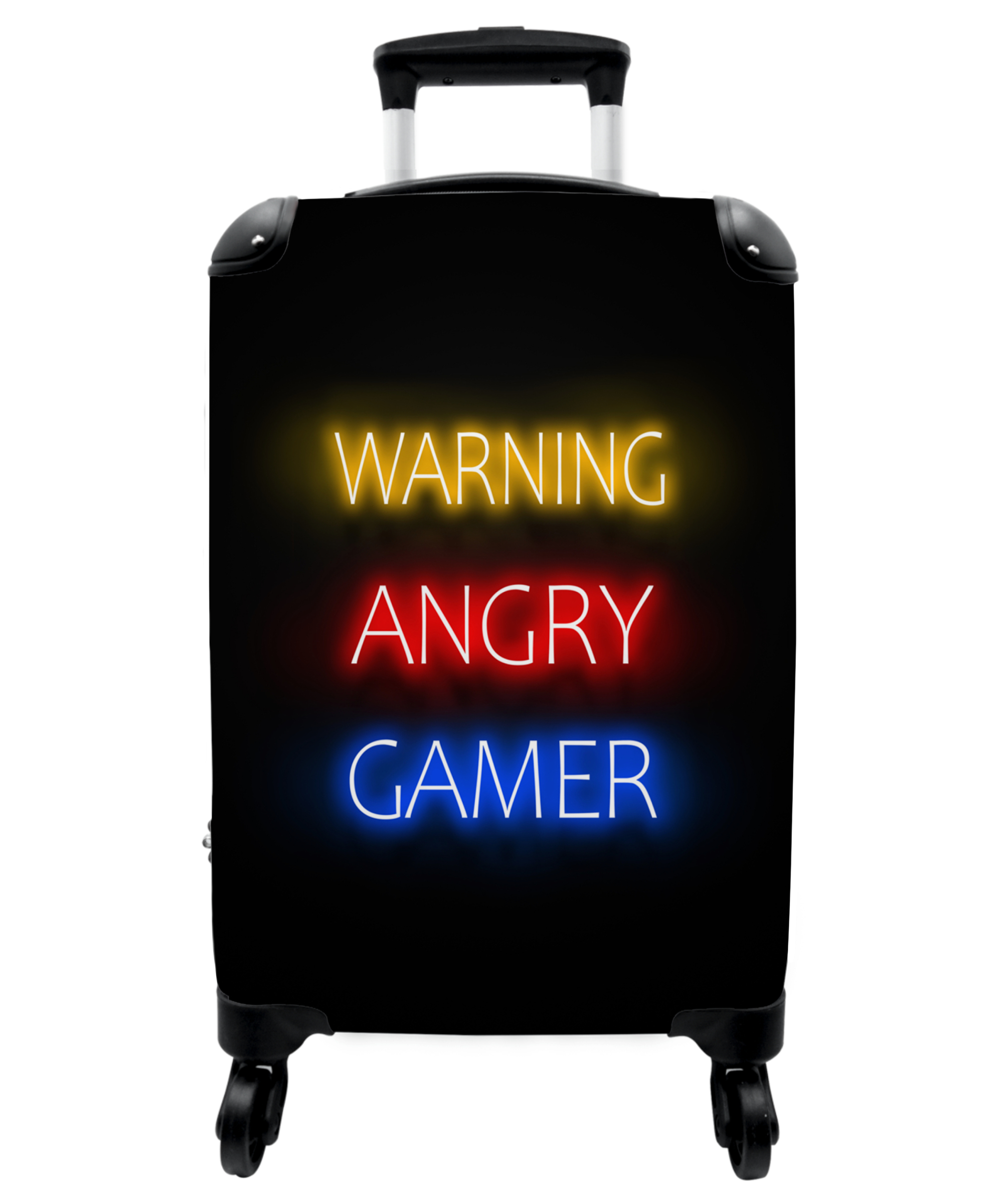 Koffer - Gaming - Quotes - Warning angry gamer - Neon-thumbnail-1