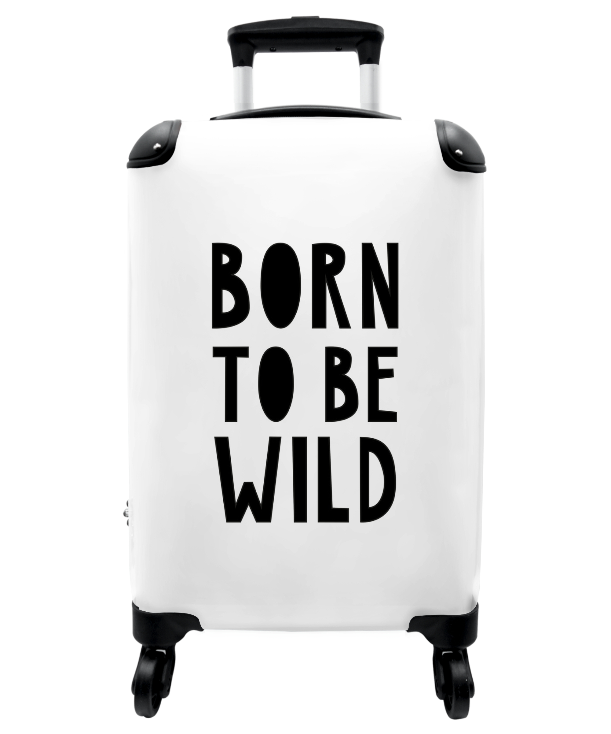 Koffer - Quote - Born to be wild - Kinderen