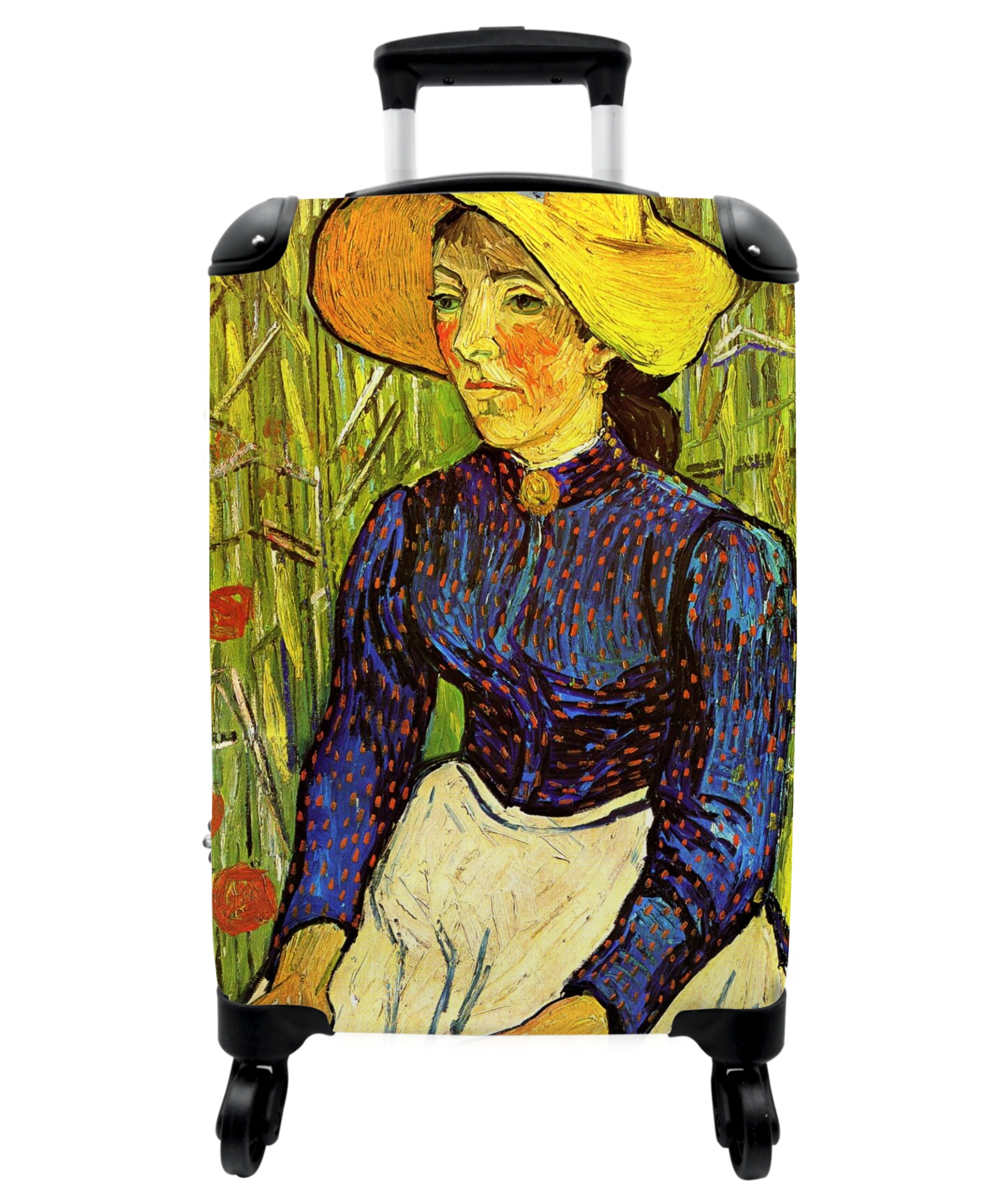 Koffer - Boerenmeisje met gele strohoed - Vincent van Gogh