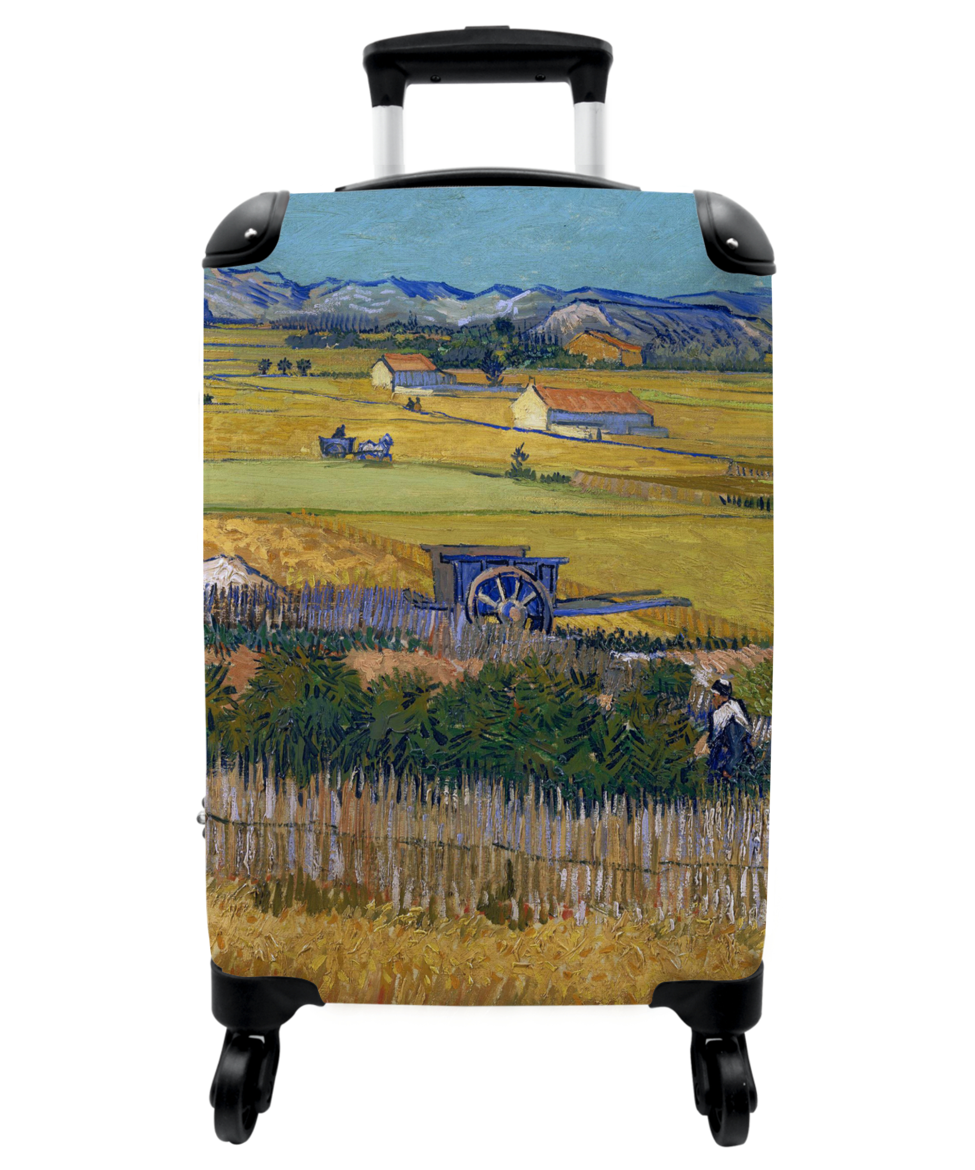 Koffer - De oogst - Vincent van Gogh-1