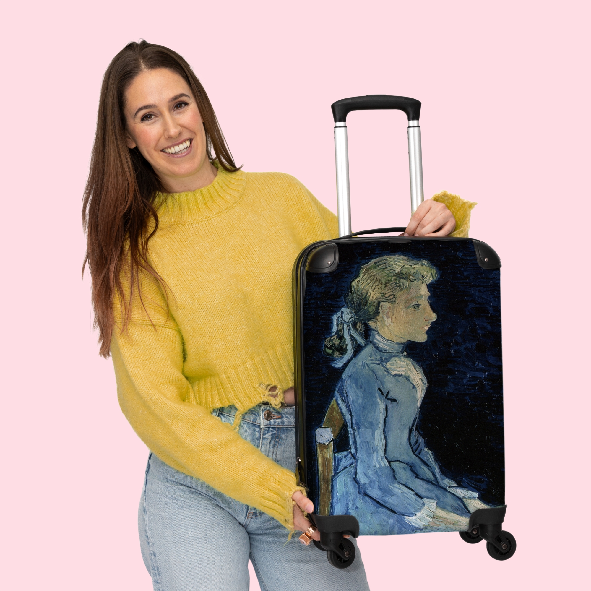 Koffer - Portret van Adeline Ravoux - Vincent van Gogh-thumbnail-3