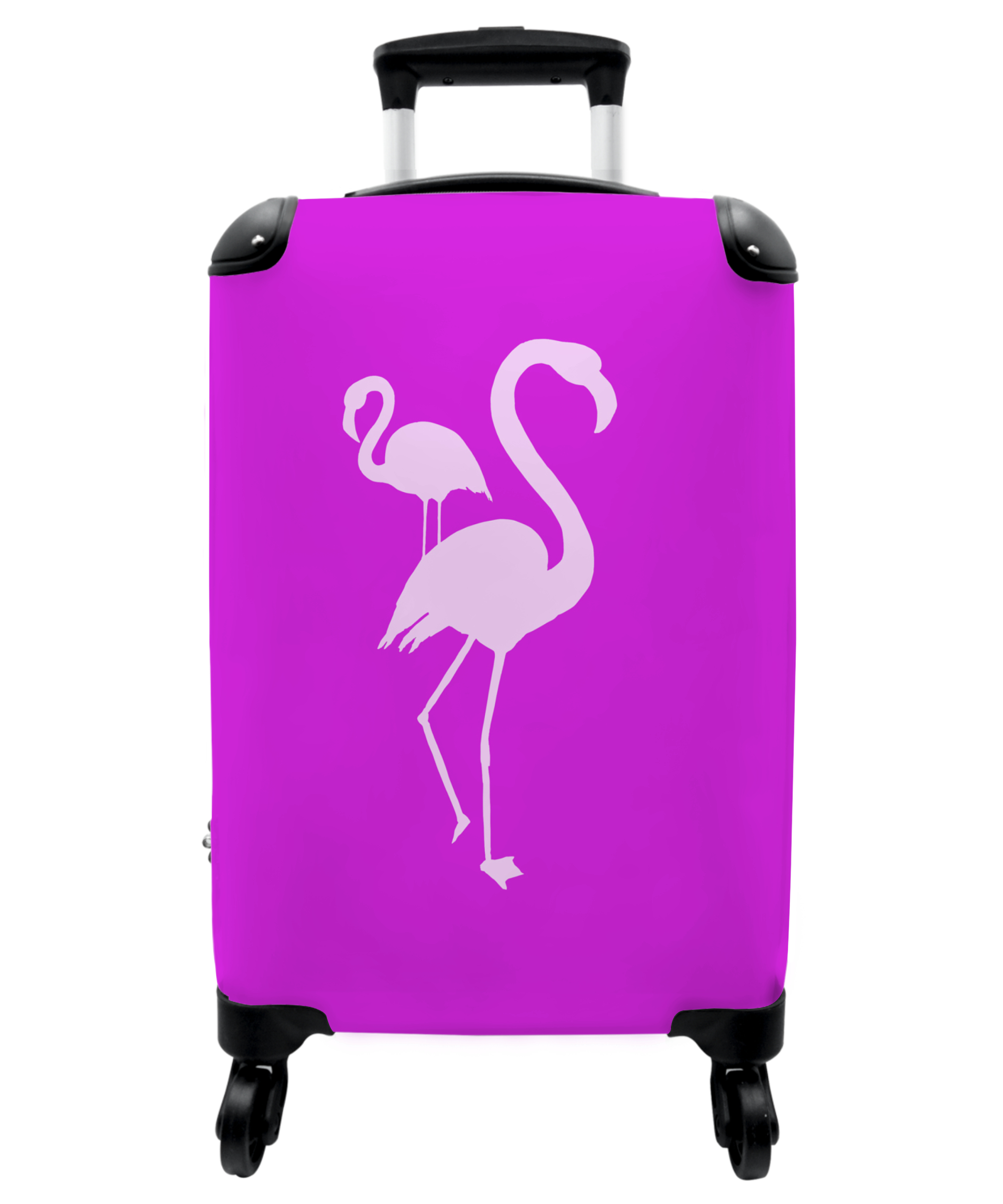 Koffer - Flamingo - Vogels - Roze - Design-1