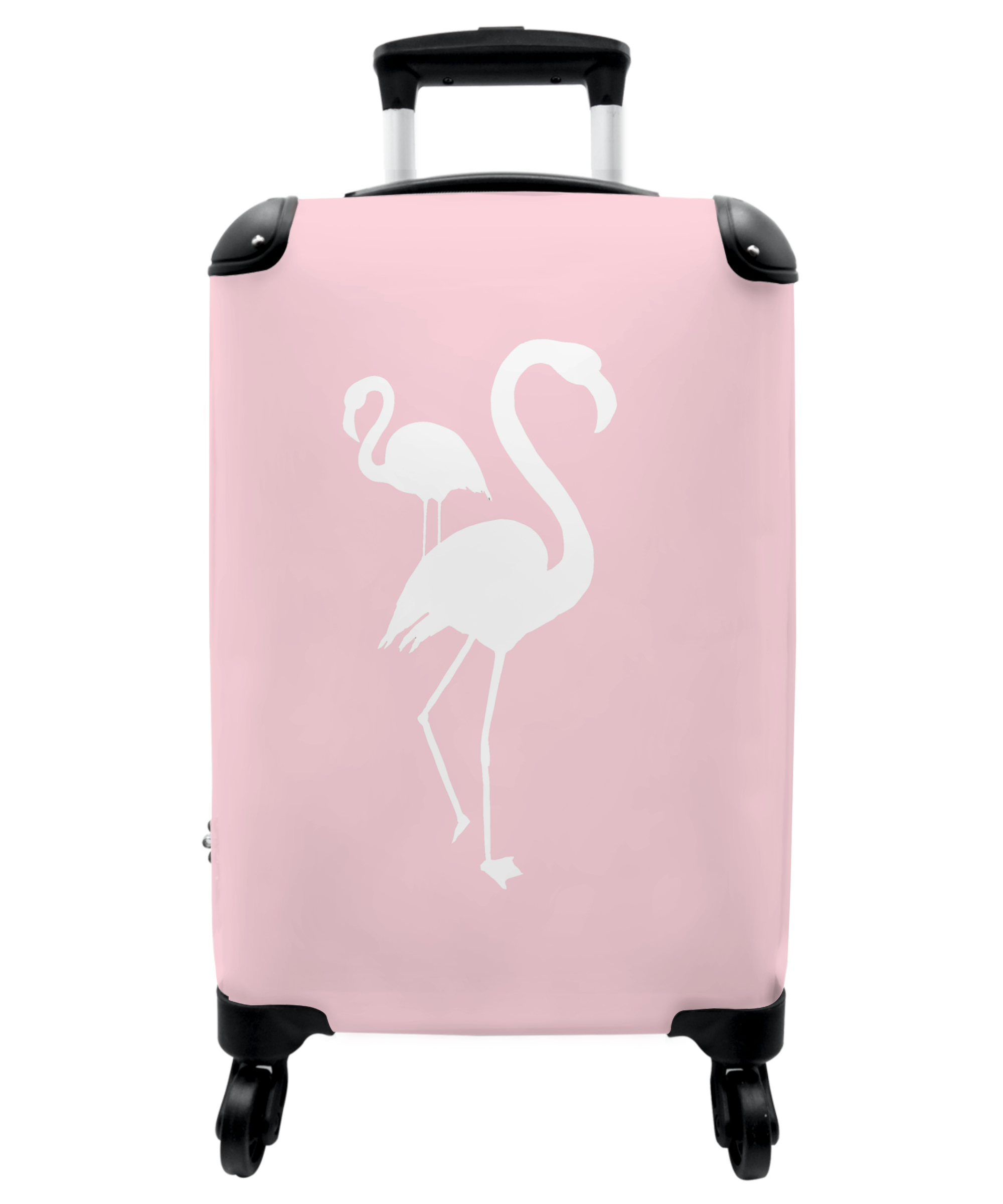 Koffer - Flamingo - Pastel - Roze - Dieren - Vogel