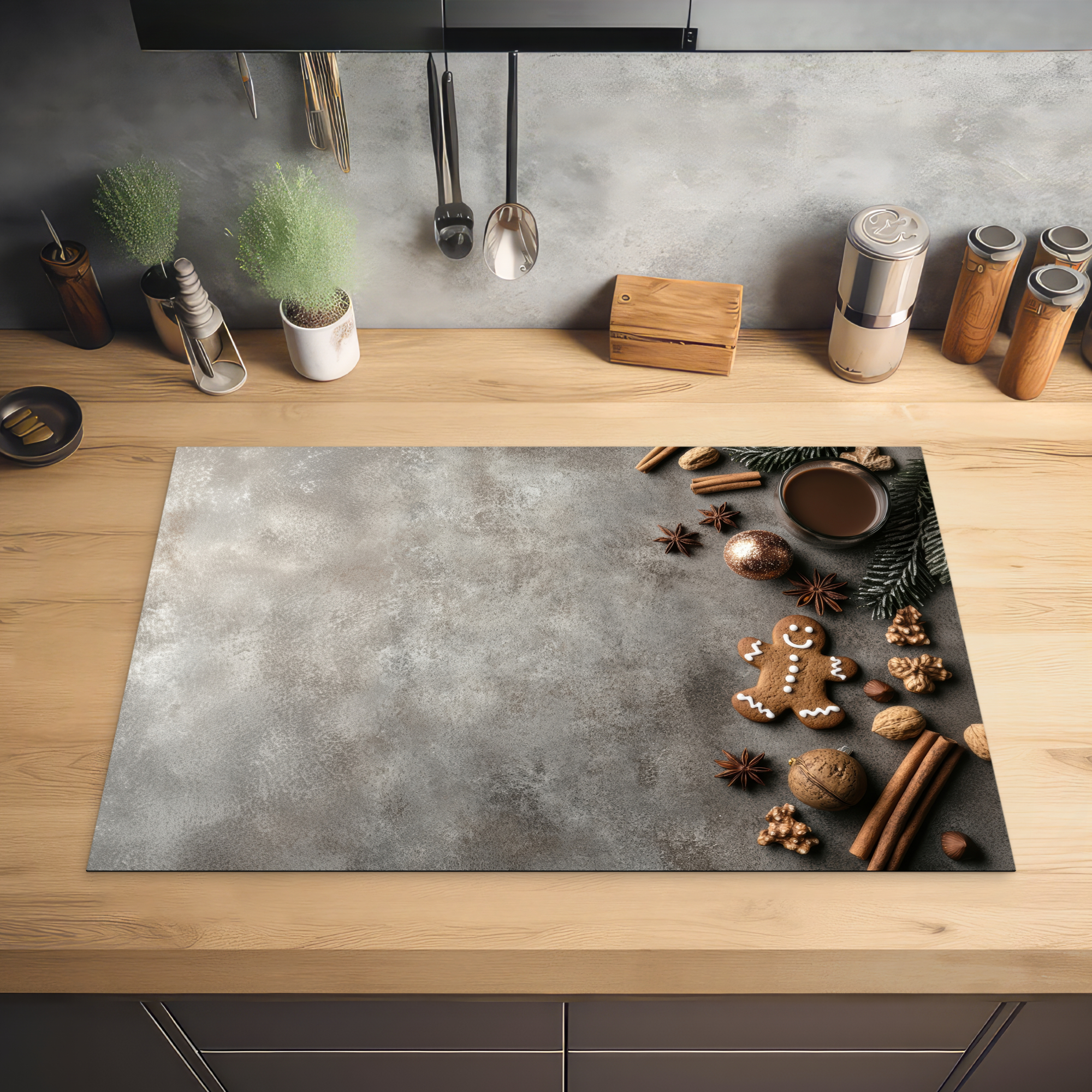 Inductiebeschermer - Winter - Kerst - Warm - Eten-2