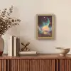 Planeten - Neon - Berglandschap - Zon Light Box met kabel (Tafellamp) klein -sfeer2