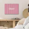 Gestreept - Roze - Chéri PET vilt klein -sfeer3