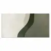 Japandi - Groen - Abstract - Modern Muismat XXL klein -3d_leeg