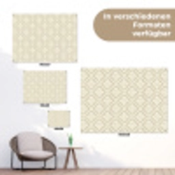 Floraal - Ornament - Beige tuinposter los doek klein 239 -Xsfeer9_DE