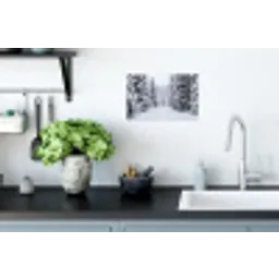 Bos - Winter - Sneeuw - Pad - Natuur Muursticker klein -keuken
