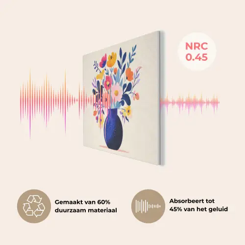 Vaas - Bloemen - Boeket PET vilt klein -USP_NL