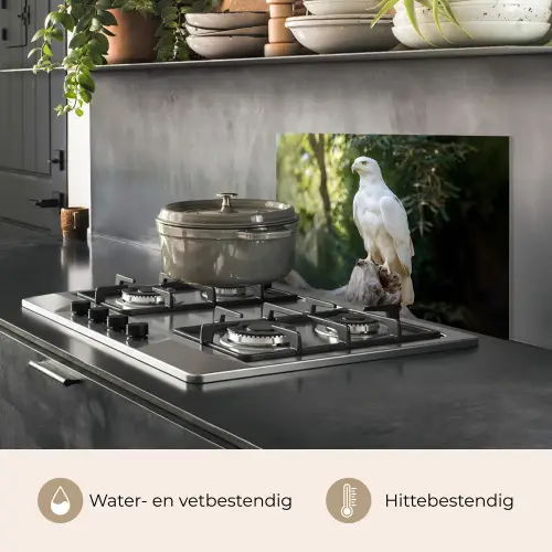 Arend - Hout - Wit - Planten keuken achterwand spatscherm klein -usp_NL