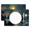 Zee - Zon - Golven - Rotsen Placemat vinyl groot -zzsfeer2_Kitchenyeah-website