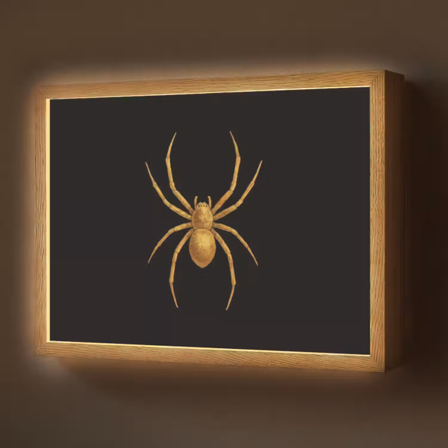 Lightbox - Wandlamp - Spin - Goud - Minimalistisch - Poten