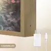 Paard - Bloemen - Vlinders Light Box met batterij (Wandlamp kind) middel -USP_websiteoplaadbaarNL