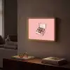 Doosje - Bonbons - Liefdevolle - Tekst Light Box met batterij (Wandlamp) middel -sfeer1