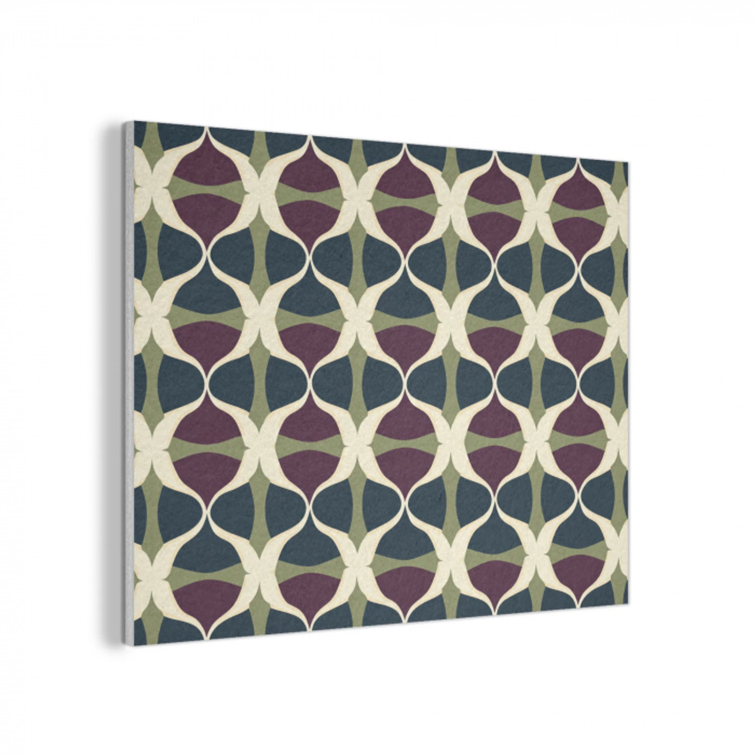 Abstract - Retro - Kleurrijk PET vilt klein 837 -3d