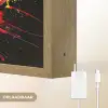Graffiti - Sport - Tafeltennis - Verf Light Box met batterij (Wandlamp) middel -USP_websiteoplaadbaarNL