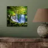 Jungle - Waterval - Australië - Planten - Natuur aluminium wit klein -sfeer2