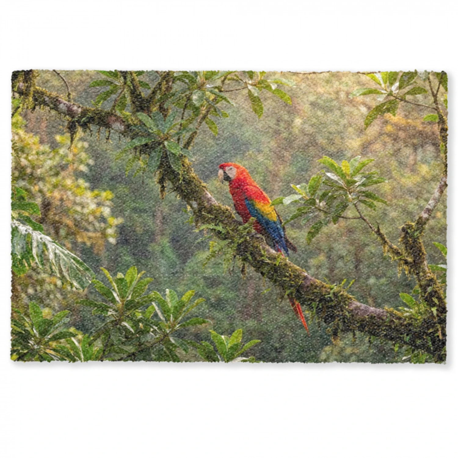 Ara - Jungle - Rood Deurmat klein -zkaufland3d