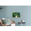 Jungle - Palmboom - Brug - Natuur - Planten Muursticker klein -plant