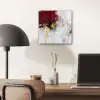 Rood - Marmer - Abstract - Goud - Modern plexiglas 5mm klein -sfeer6