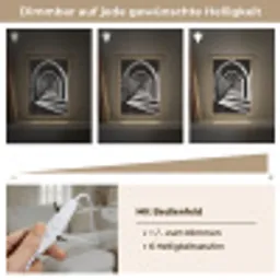 Gang - Bogen - Schaduw - Diepte Light Box met kabel (Tafellamp) klein -USP_dimbaarDE