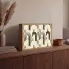 Abstract - Patroon - Bogen Light Box met batterij (Wandlamp) middel 907 -sfeer2