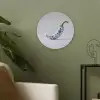 Chilipeper - Keramiek - Blauw Akoestische PET Vilt - Rond klein -sfeer2