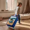 Tralalero tralala Kinderkoffer - Blauw klein -sfeer1
