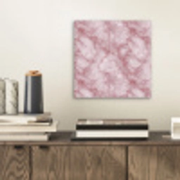 Roze - Kwartsmarmer - Aders aluminium wit klein 46 -sfeer1