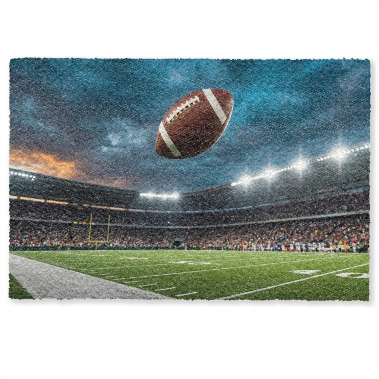 Football - Bal - Stadion - Sport Deurmat klein -zkaufland3d