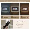 Sushi - Delfts blauw - Rijst - Vis - Elegant Light Box met batterij (Wandlamp) middel -USP_lichtkleurNL