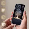 Sneeuwboom  - Lichtjes - Wit - Kleurrijk Telefoonhoesje iPhone 17 Pro klein -sfeer3_NL