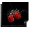 Spektakel van Paprika en Water Inductie beschermer vinyl 3mm middel -3d
