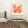 Vlinder - Minimalistisch - Roze plexiglas 5mm klein -sfeer1