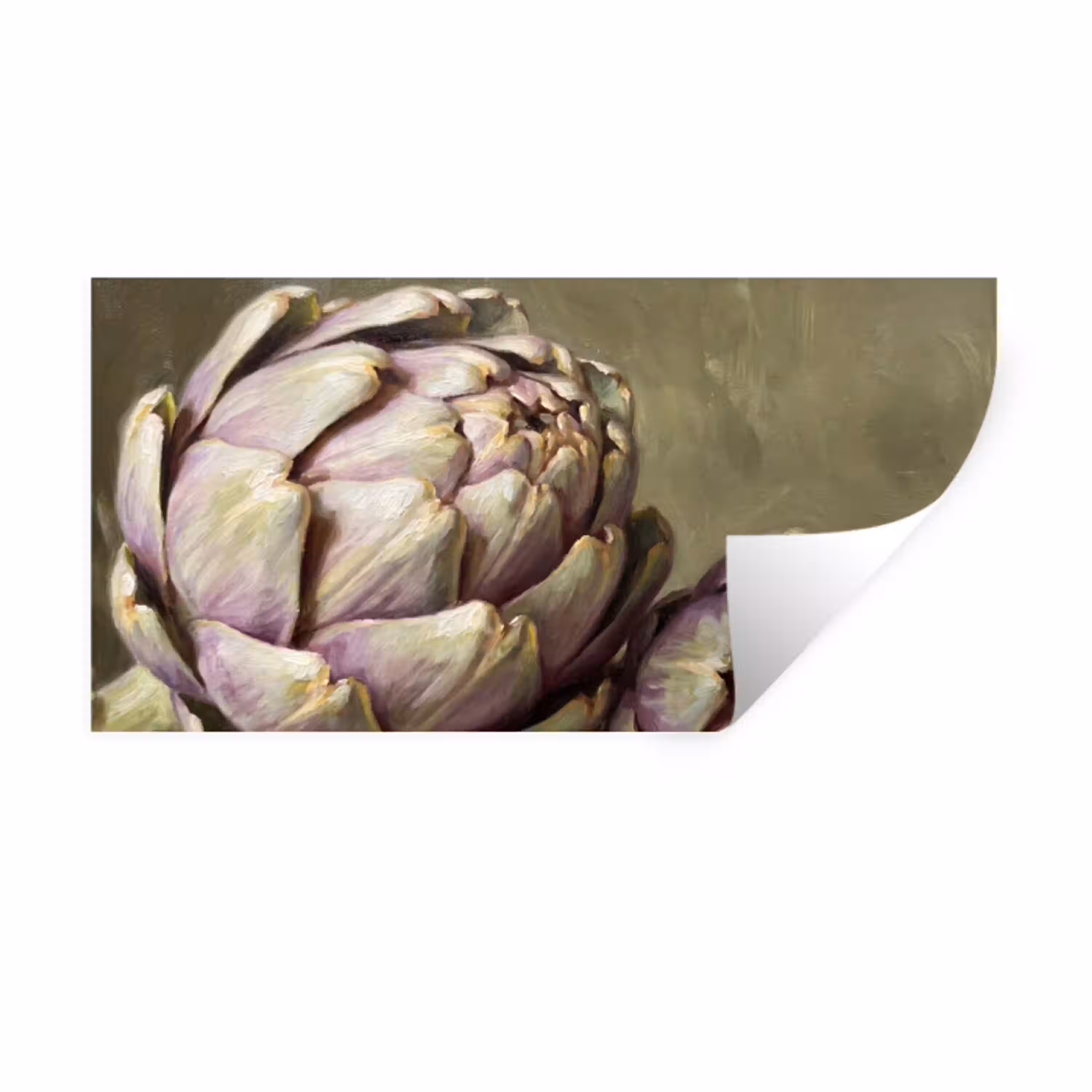 Groente - Stilleven - Schilderij Muursticker klein -3d