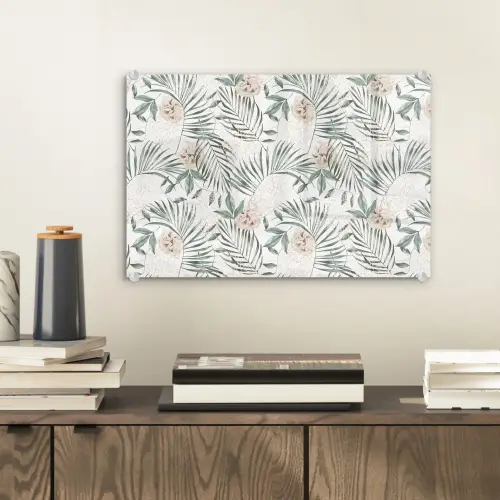 Bohemian - Bloemen - Bladeren - Jungle - Tropical plexiglas 5mm klein -sfeer1