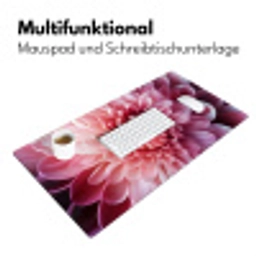 Dahlia - Bloem - Close up - Roze Muismat XXL klein -ysfeer4_duits