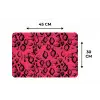 Roze - Slang - Motief Placemat vinyl groot 368 -specs