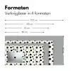 Grafisch - Modern - Zwart Muismat XXL klein 681 -sfeer5