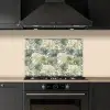 Bladeren - Botanisch - Groen keuken achterwand spatscherm klein 900 -sfeer1