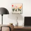 Pasteltinten - Bloemen - Illustratie aluminium wit klein -sfeer5