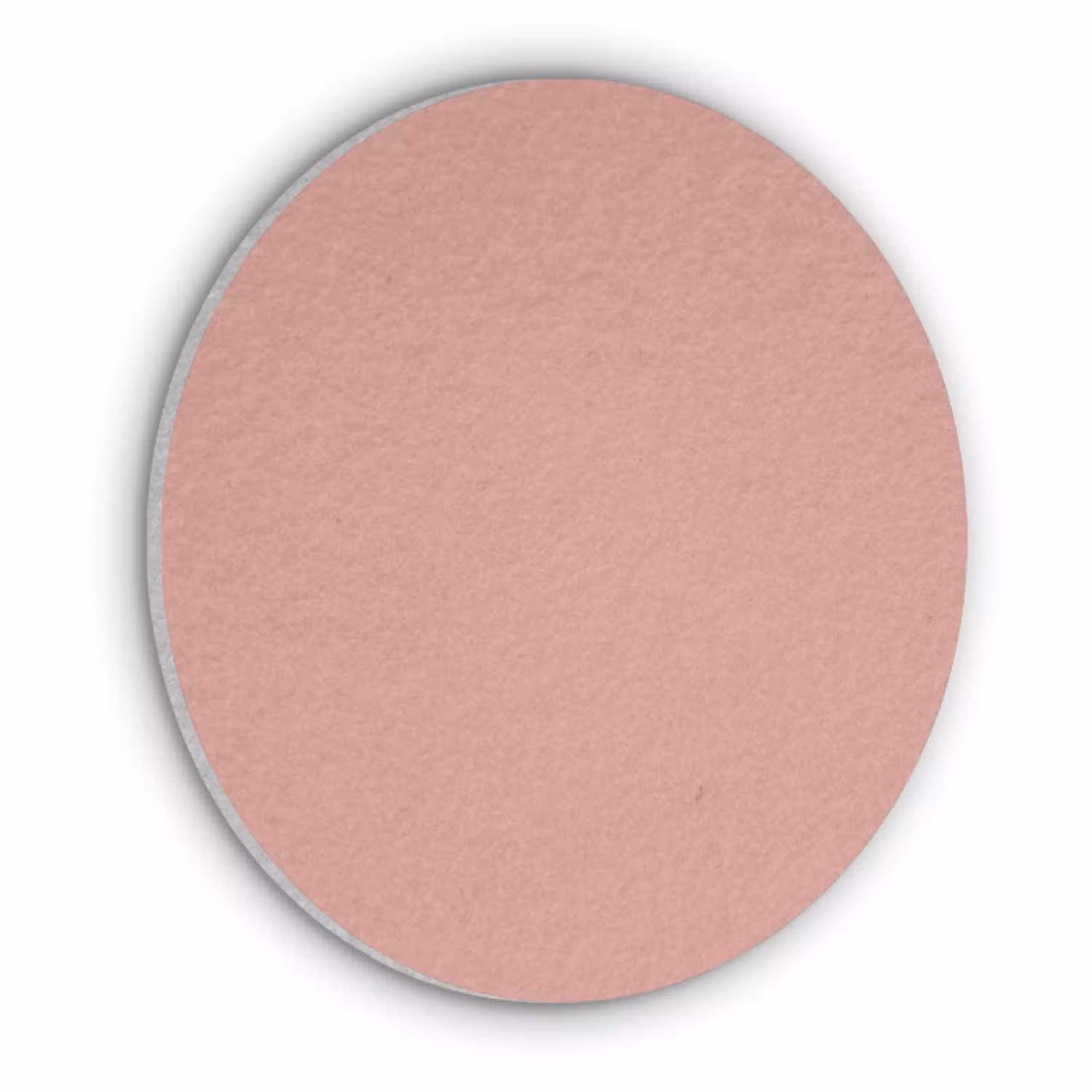 Muted - Salmon - Koraal Akoestische PET Vilt - Rond klein 838 -3d