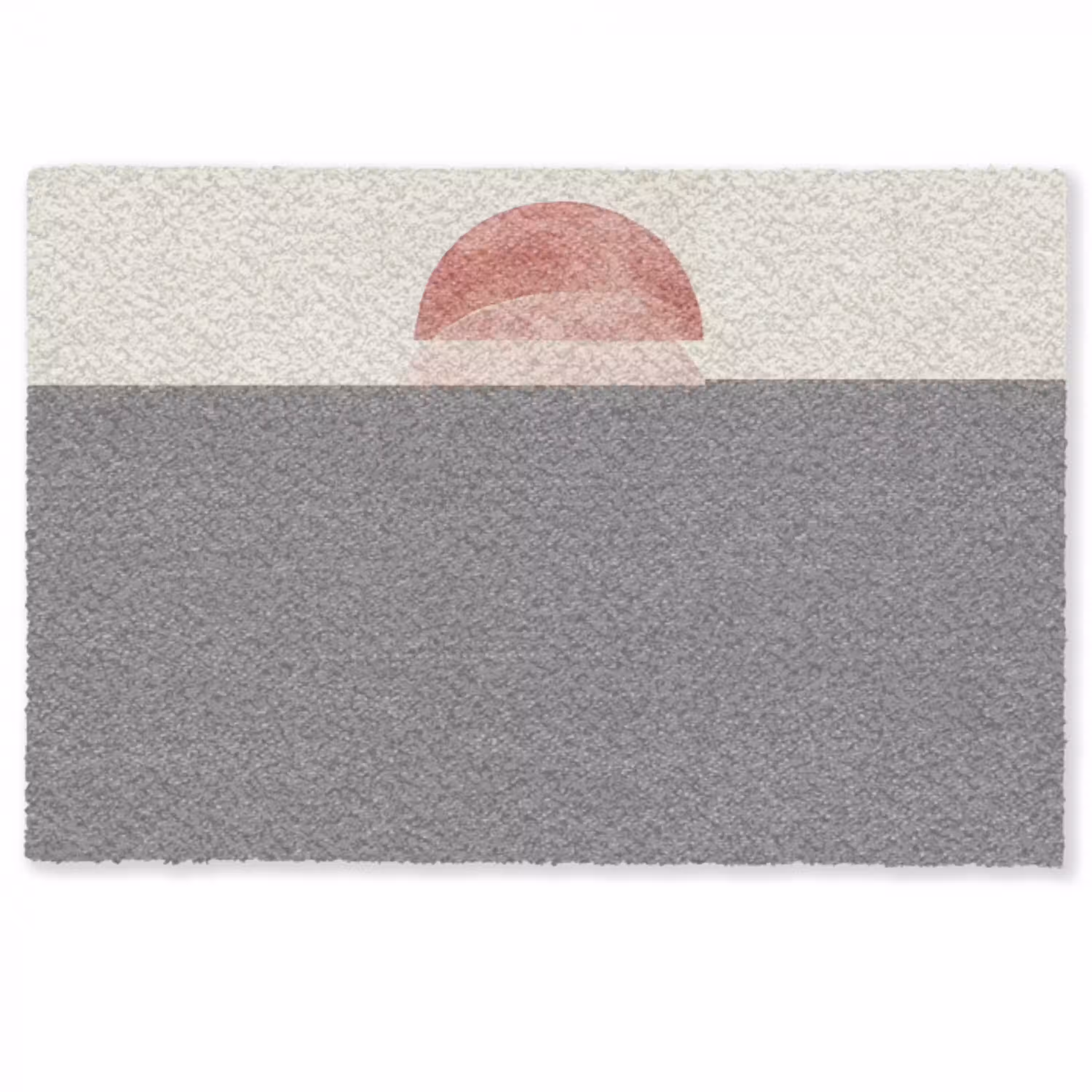 Minimalistisch - Cirkels - Roze Deurmat klein -zkaufland3d