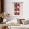 Rood - Vintage - Decoratie - Japandi Wandkleed katoen klein -sfeer1