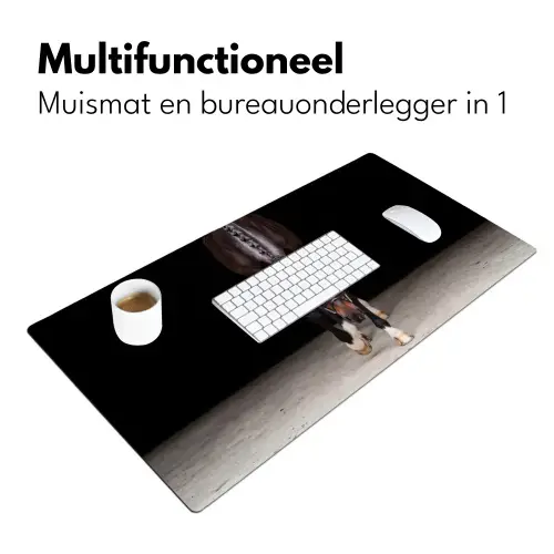 Paard - Modern - Portret Muismat XXL klein -sfeer4