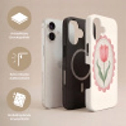 Tulp - Lijst - Ovaal - Illustratie Toughcase MagSafe Apple iPhone 17 klein -USP_Lagen_DE